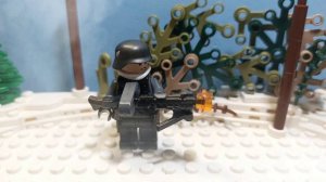 Лего тест немецкие оружие WWII!!!