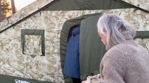 Обогреваемый шатёр для киносъёмок