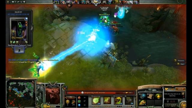 I make stupid voices when I play Dota 2: Venomancer's New Face смотреть онлайн