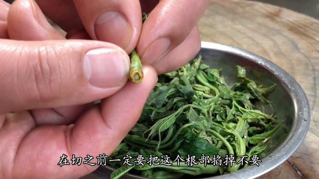 香椿炒雞蛋到底要不要焯水？大廚教你正確做法，又香又好吃【留意美食】#香椿 #雞蛋 #香椿炒雞蛋