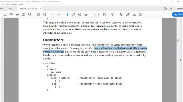 Destructor in C++ |types of constructor  | C++ Tutorials for Beginners #07