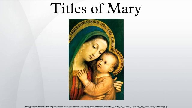 Titles of Mary смотреть онлайн