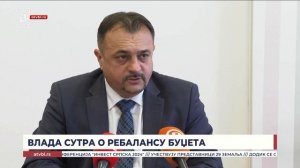 Влада сутра о ребалансу буџета