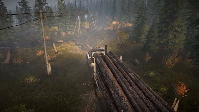 Snowruner-задание Лес для местных жителей. Короткий забег.