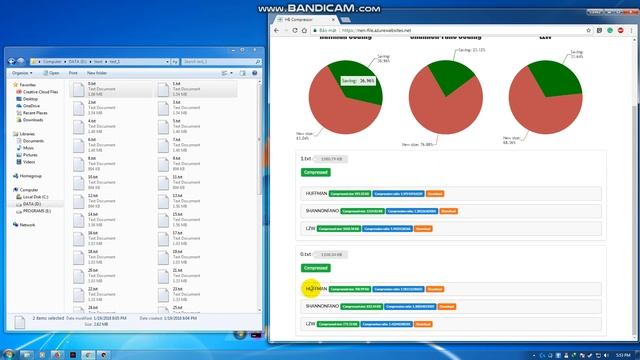 HuffmanCoding, LZW Coding, Shannon-Fano Coding