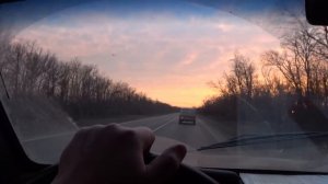 Ростов-Донецк на ЧЕТЫРЁХ машинах. Добрались ночью.