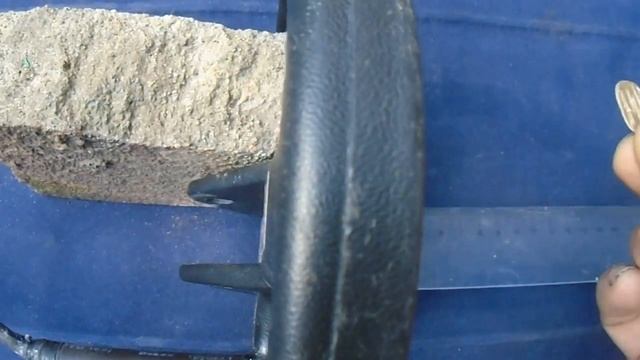 Тест на чувствительность к мелкому золоту с катушкой 8"