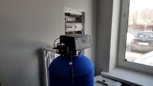 МОНТАЖ СИСТЕМЫ ВОДООЧИСТКИ ИЗ 1 КОЛОННЫ