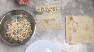 КАК ПРИГОТОВИТЬ ЛАВАШ КОЛБАСА СЫР ЯЙЦО НА СКОВОРОДЕ? Вкусный и быстрый завтрак на скорую руку