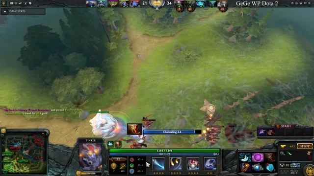 Empire.Ramzes666 - New 9000 mmr player on Tinker - Dota 2 pro game