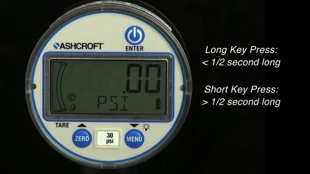 Ashcroft DG25 Basic Operating  Programming Instructions 1014