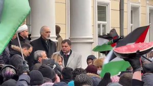 АКЦИЯ ВОЗЛЕ ПОСОЛЬСТВА ПАЛЕСТИНЫ