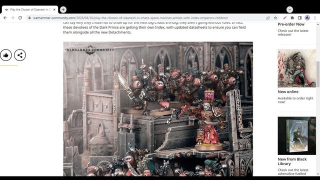 Дети Императора и Кодекс Космодесанта Хаоса 10 редакции. Предвестник релиза? смотреть онлайн