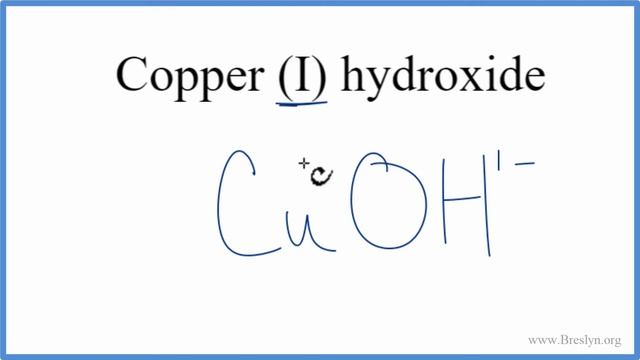 How to Write the Formula for Copper (I) hydroxide смотреть онлайн