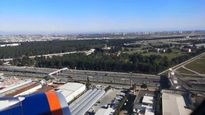 Посадка в Анталии (AYT) 07.03.2020. Рейс SU2142 а/к Аэрофлот, A320