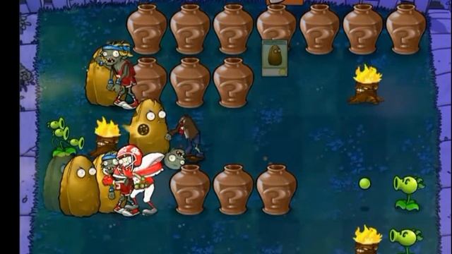 Растения против зомби/Plants vs Zombies : бонусная компания ВАЗОБОЙ миссия Безумный горшечник