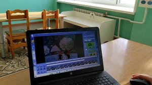 Мастер класс по созданию мультфильма "Первый снег".