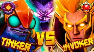 СПАМЕР ИНВОКЕРА ПРОТИВ СПАМЕРА ТИНКЕРА | INVOKER VS TINKER 7.37 d