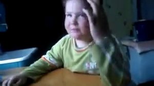 Пацан матерится на училку!