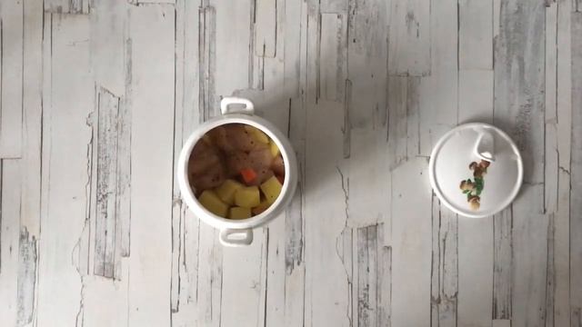 ПО ДОМАШНЕМУ ВКУСНО  КУРИЦА с грибами в горшочках  ЕЛА БЫ И ЕЛА!
