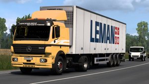 86 / ETS 2 1.51 / Mercedes Benz SK / Из Алтая да во Францию!