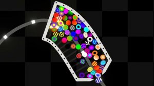 Roller Coaster - Survival Marble Race