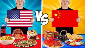 АМЕРИКАНСКИЙ НОВОГОДНИЙ СТОЛ VS КИТАЙСКИЙ НОВОГОДНИЙ СТОЛ .КАКОЙ ВКУСНЕЙ ? #сезонконтентаRUTUBE