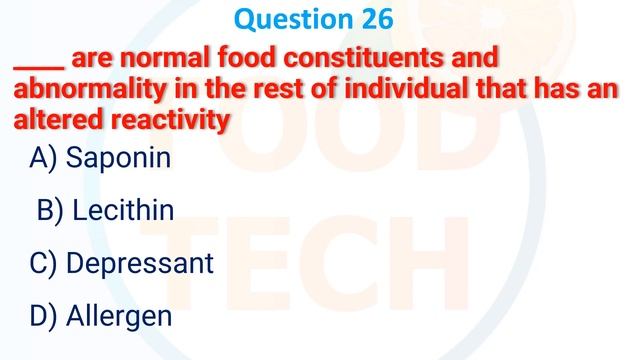 Food Chemistry | Food Technology GATE  | XE XL | GATE Exam 2023#gatelifesciences #gate2023 #gate