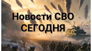 Новости СВО СЕГОДНЯ