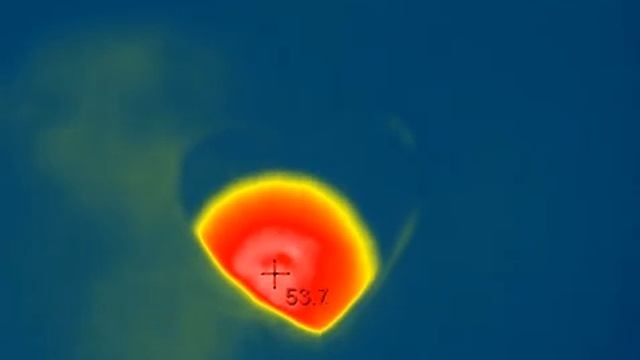 Ogrzewacz do dłoni - grzejące serce - i jego aktywacja - w termowizji смотреть онлайн