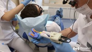 Снятие слепков для изготовления каппы с имитацией зуба  после имплантации.