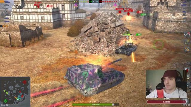 БУТЫЛОЧНОЕ ВЫЖИВАНИЕ НА ЗАВОДЕ 🟥 Стрим по WOT BLITZ смотреть онлайн