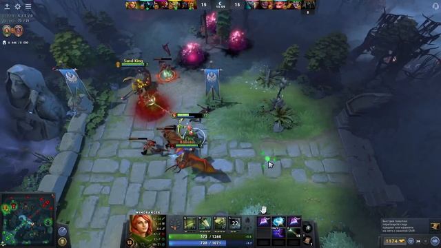 ФАРМ ЦВЕТКОВ В СИНГЛЕ | От лица: SkyLion'a | ► Dota 2 смотреть онлайн