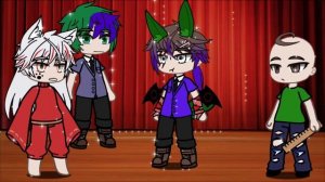 Fandom singing battle (Deku, Inuyasha, Baldi, and William Afton)