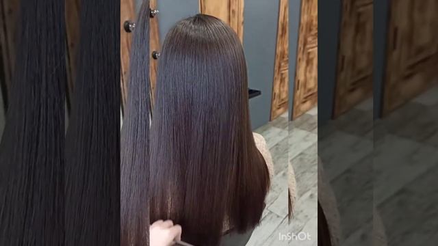 Выпрямление волос кератином GKhair Hairstraightening with#выпрямлениеволос keratin#hairstraightenin