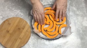 Вкусно и просто! Сладкая тыква, запеченная в духовке кусочками с медом  Медовый Десерт из тыквы!