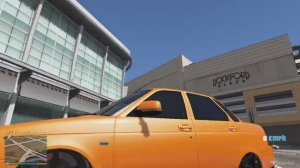 #Lada, #Priora, #VAZ, #2170, удачный прыжок на приоре в #GTA 5,