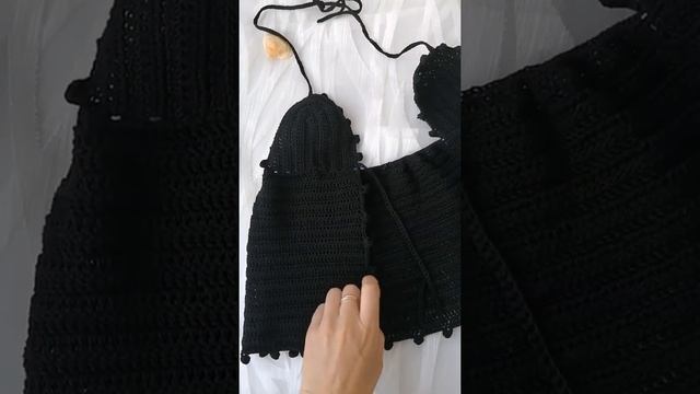 Кроптоп крючком