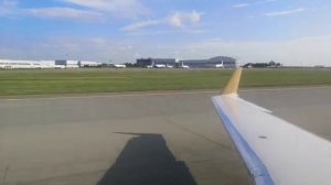 Взлет из а/п Внуково (VKO). а/к Rusline, CRJ-100