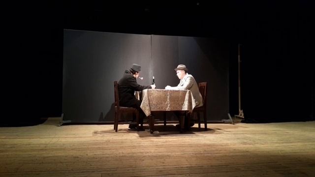 Этюд на оживление картины Поля Сезанна «Игроки в карты» #Поль_Сезанн #этюд #театральныйинститут
