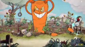 Cuphead - Botanic Panic ! ~ Boss One ~ Full Gameplay
