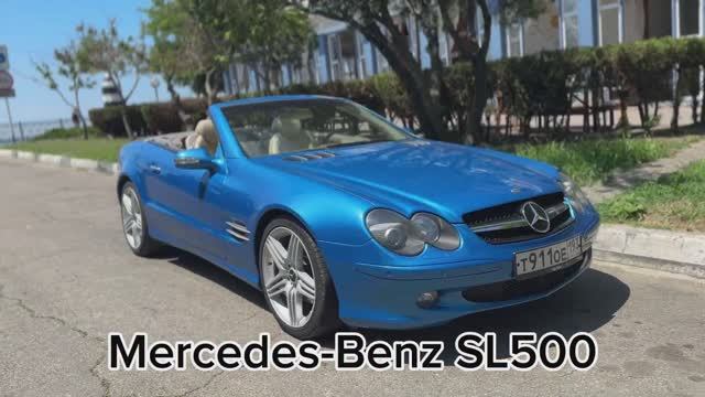 Обзор кабриолета Mercedes-Benz SL500 в CarTrip. #автопрокат #анапа #арендаавто