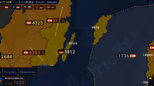 Речь Посполитая vs Швеция|🇵🇱+🇱🇹⚔🇸🇪 В Age of history 2 смотреть онлайн