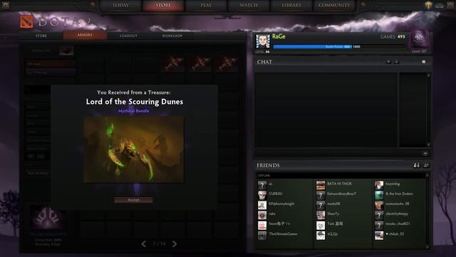 Hero's Heirloom Unboxing [DOTA 2] смотреть онлайн