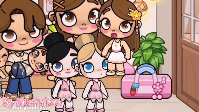 BALLERINA DANCE *GONE WRONG*🩰🎀 || *VOICED🔊* || AVATAR WORLD смотреть онлайн