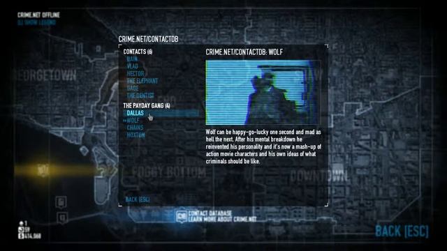 Wolf's Contact Data (Payday 2) смотреть онлайн