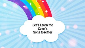 Colors Song | Learning Colors Song | Song for Kids | Junior Buddies Nursery Rhymes for Kids