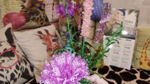 Новогодние подарки, полученные мной и немного рукоделия к новому году