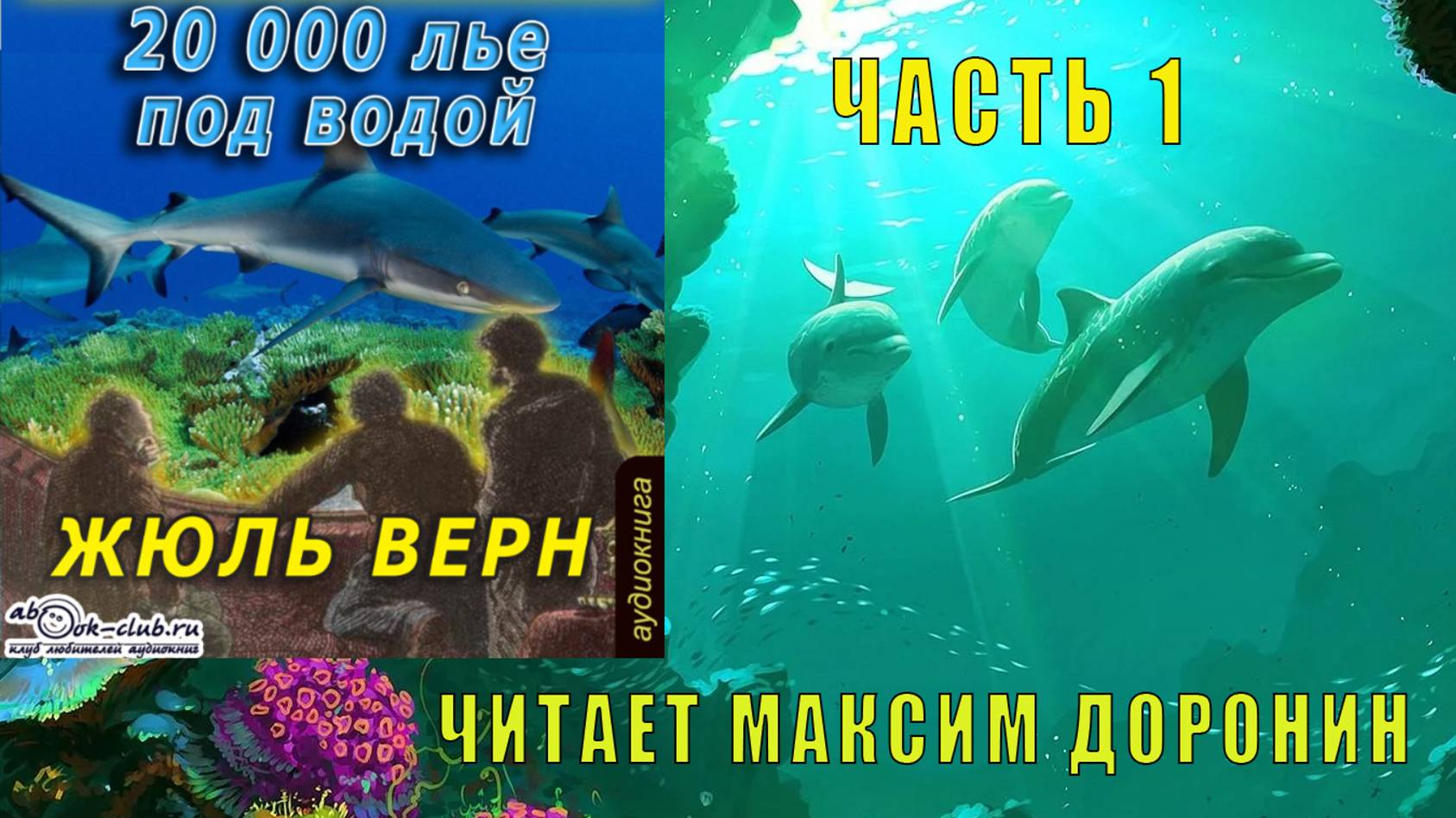 01.01. Жюль Верн -  20000 лье под водой  Часть 1.