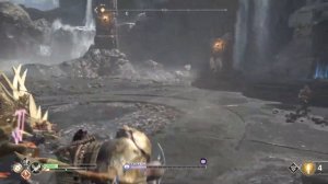 Кратос против королевы валькирий Сигрюн